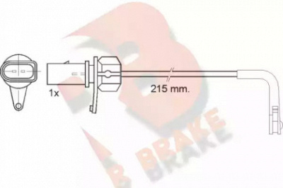 R BRAKE 610508rb -